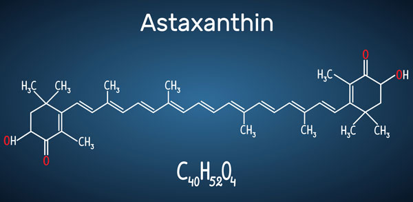 astaxanthine molecule