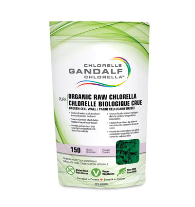 Raw organic chlorella powder - 150