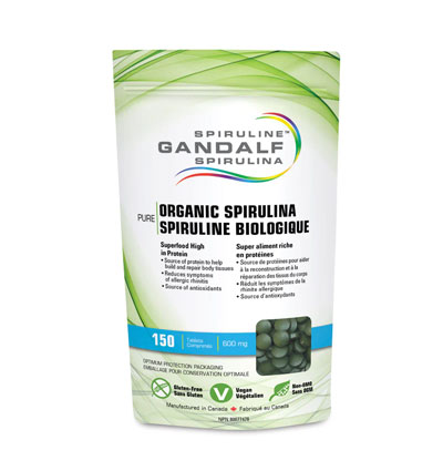 Organic Spirulina tablets - 150 tablets