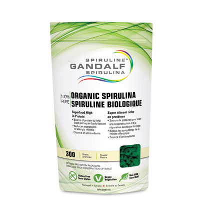 Organic spirulina powder - 300g 